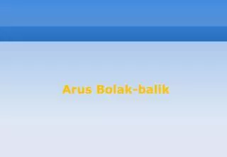 arus bolak balik