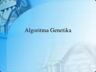 algoritma genetika