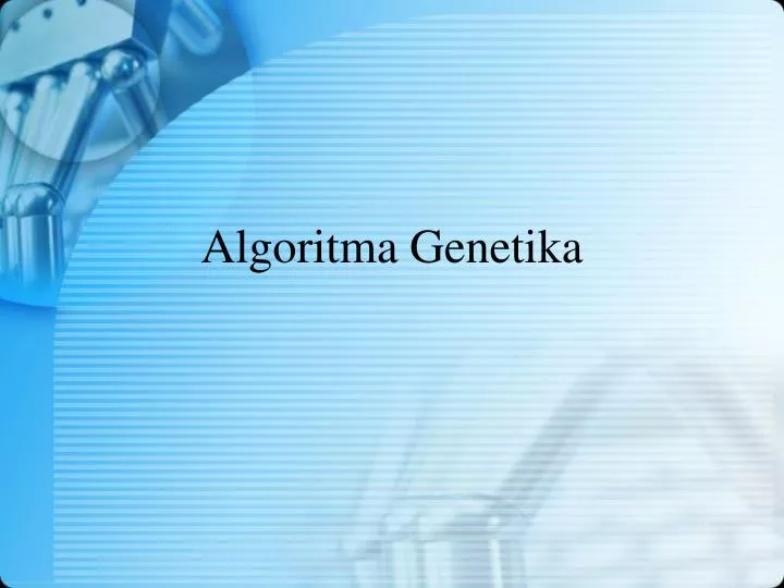 algoritma genetika