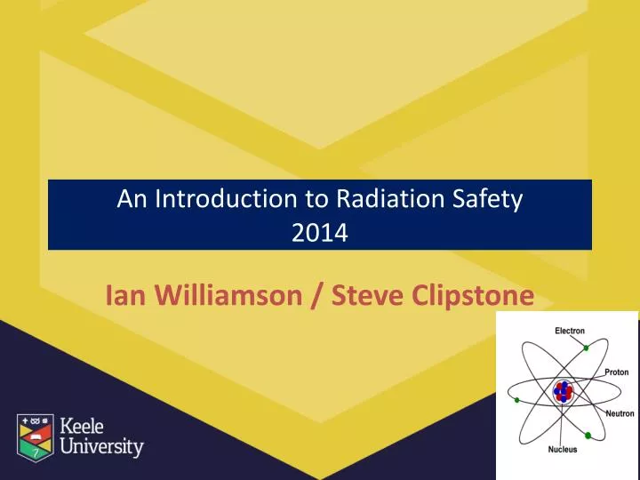 an introduction to radiation safety 2014