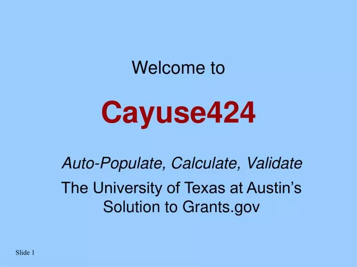 cayuse424