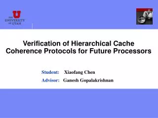 Verification of Hierarchical Cache Coherence Protocols for Future Processors