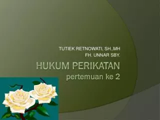 tutiek retnowati sh mh fh unnar sby