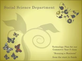 Social Science Department