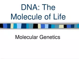 DNA: The Molecule of Life
