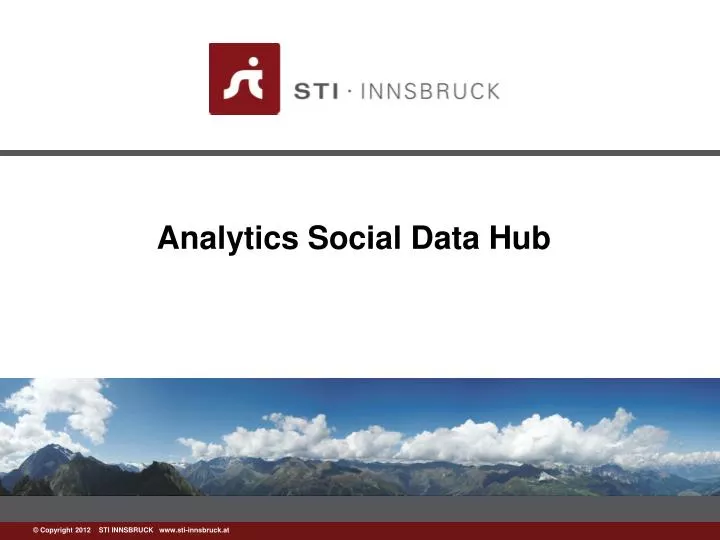 analytics social data hub