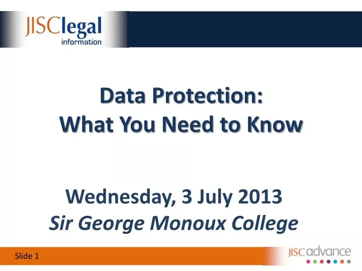 data protection what you need to know