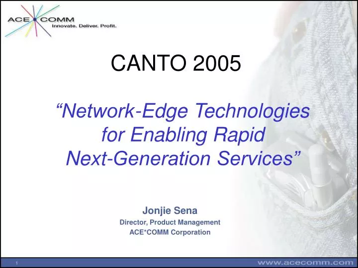 network edge technologies for enabling rapid next generation services