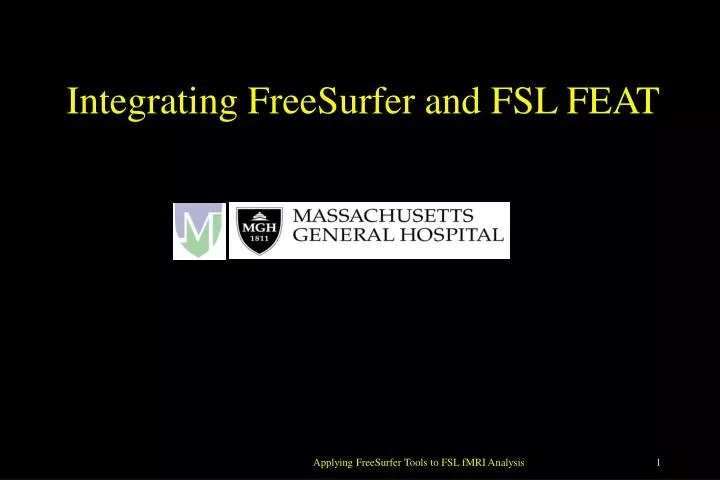 integrating freesurfer and fsl feat