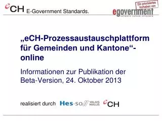 ech prozessaustauschplattform f r gemeinden und kantone online