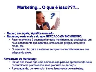 marketing o que isso