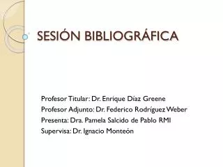 sesi n bibliogr fica