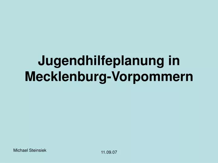 jugendhilfeplanung in mecklenburg vorpommern