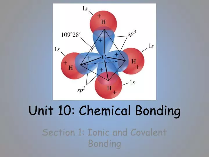 unit 10 chemical bonding