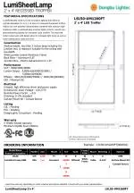 Advanced LumiSheet Lamp LSL50-UM1260FT: Optimal LED Lighting Solution - slide 1