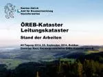 Stand der Arbeiten AV-Tagung 2014, 26. September 2014, Bubikon - slide 1