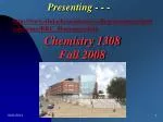 Presenting - - - - slide 1