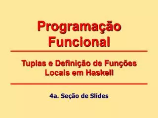 programa o funcional