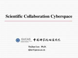 Scientific Collaboration Cyberspace
