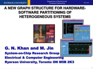 A NEW GRAPH STRUCTURE FOR HARDWARE-SOFTWARE PARTITIONING OF HETEROGENEOUS SYSTEMS