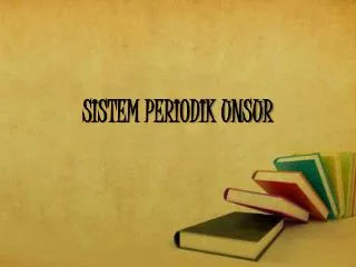 sistem periodik unsur
