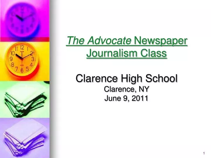 3 the advocate newspaper journalism class clarence high school clarence ny june 9 2011
