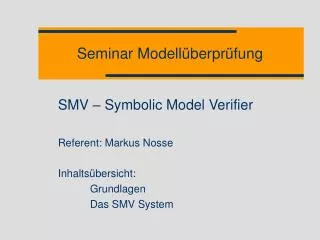 seminar modell berpr fung