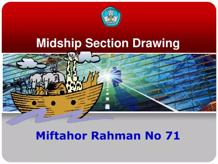 midship section drawing