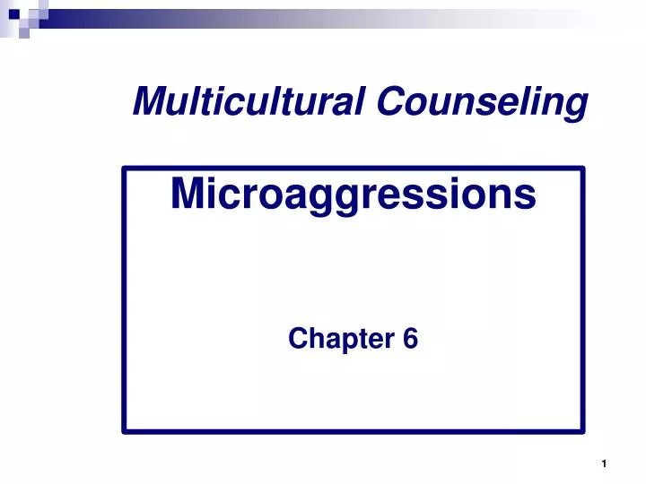 multicultural counseling