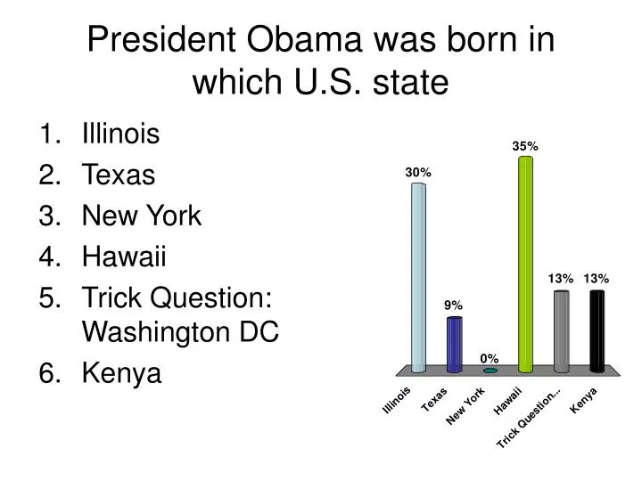 president obama was born in which u s state