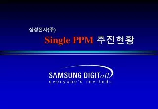 single ppm