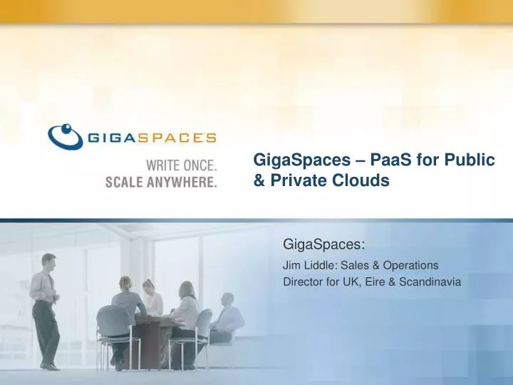gigaspaces paas for public private clouds