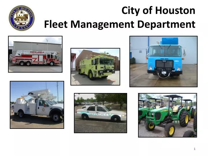 city of houston fleet management department