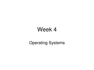 week 4