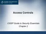 Access Controls - slide 1