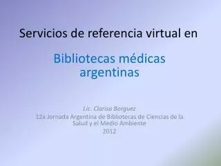 servicios de referencia virtual en