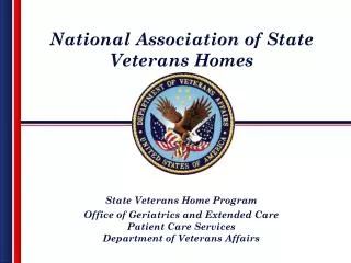 National Association of State Veterans Homes