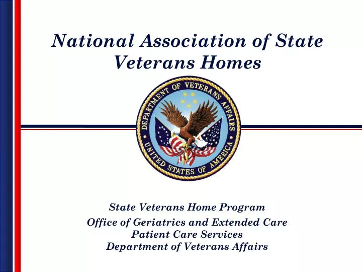 national association of state veterans homes