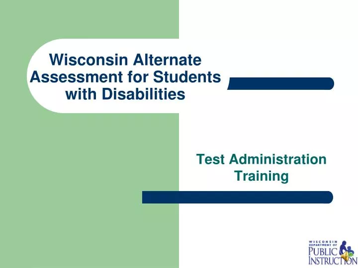 wisconsin alternate assessment for students with disabilities