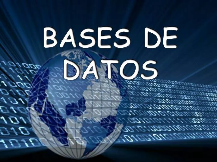 bases de datos