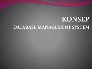 konsep database management system