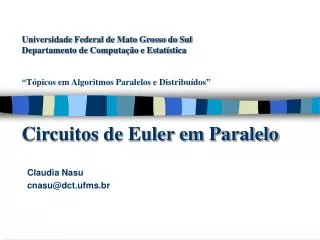 claudia nasu cnasu@dct ufms br