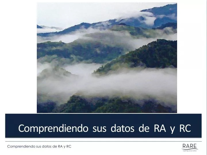 comprendiendo sus datos de ra y rc