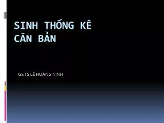gs ts l ho ng ninh