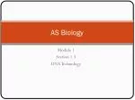 AS Biology