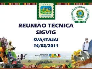 reuni o t cnica sigvig
