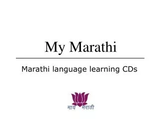 My Marathi