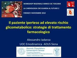 il paziente iperteso ad elevato rischio glicometabolico strategie di trattamento farmacologico