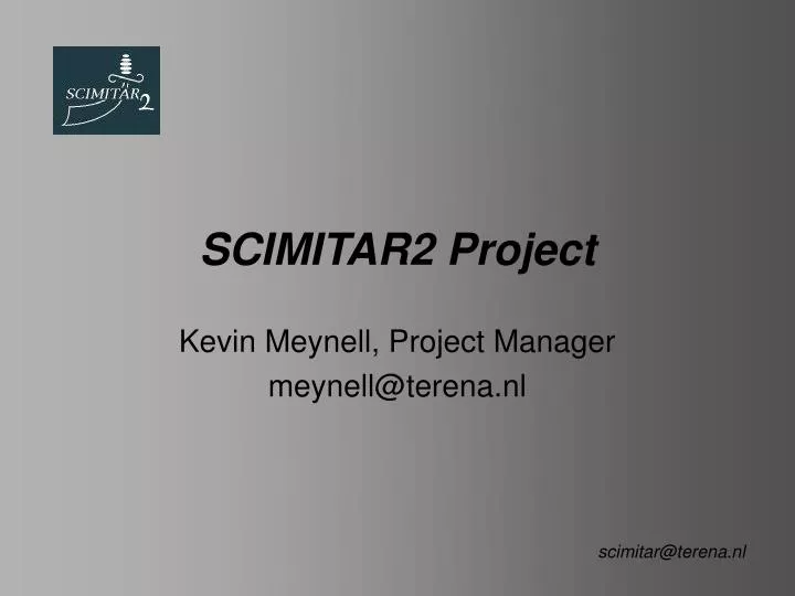 scimitar2 project