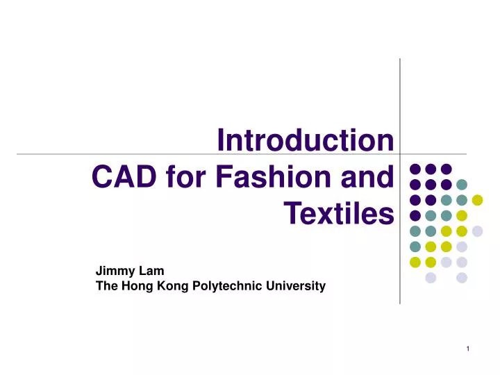 introduction cad for fashion and textiles